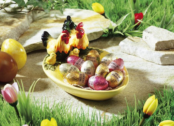 Dekoschale H&uuml;hner 